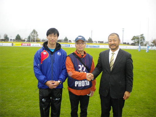 頑張れ釜石シーウェーブスｒ ｆ ｃ 明治大学校友会 岩手県支部